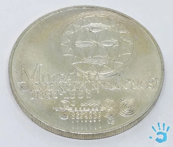 strieborna-minca-100-csfr-1993-muz-spolocnost