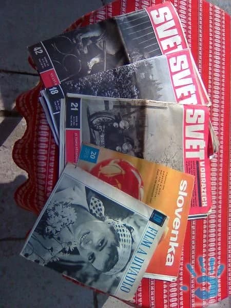 Staré časopisy-socialistické Československo 50té-90té roky - 1