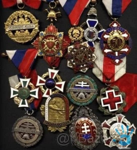 Mám záujem o hasičské odznaky a vyznamenania slovenské, staré - 1