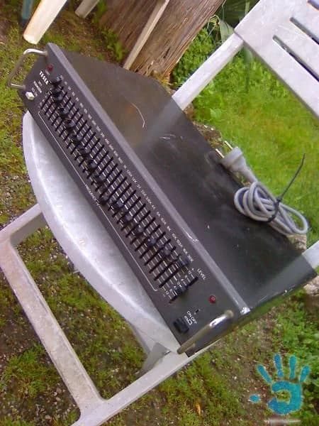 Starý monofónny Equalyzer tesla 29-1 Made in Czechoslovakia - 1