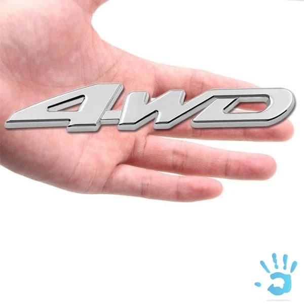 3d-logo-4wd-z-kovovej-zliatiny-pochromovane