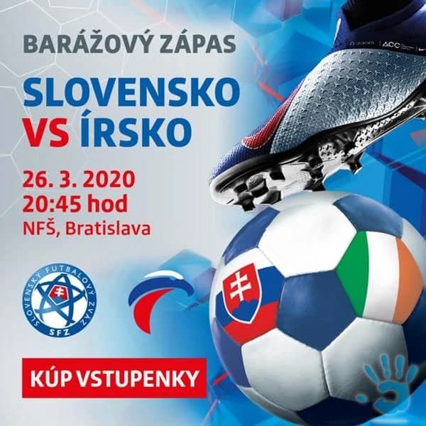 Vstupenky na zápas Slovensko - Írsko - 1