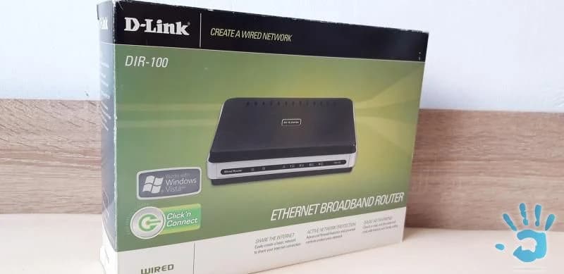 predam-router-d-link-dir-100