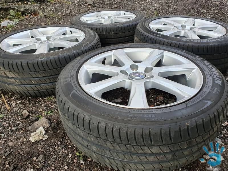 letna-kolesa-r17-nove-alu-kola-elektrony-orig-volvo-v60-s60-a32-3140