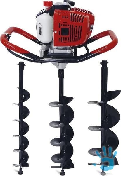 Zemný vrták 3,9KW 3X vrtáky - 1