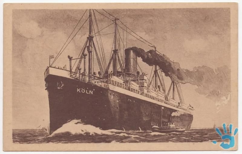 stara-pohladnica-parnik-k-ln-norddeutscher-lloyd-ndl-1915-1939