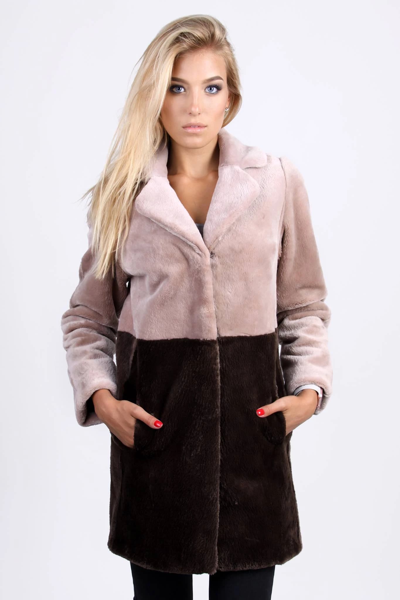 bezovo-hnedy-damsky-kozuch-z-kozusiny-strihaneho-bobra