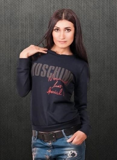 damska-tmavo-modra-mikina-moschino-style