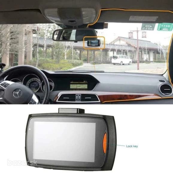 HD kamera do auta s detektorom pohybu - 1