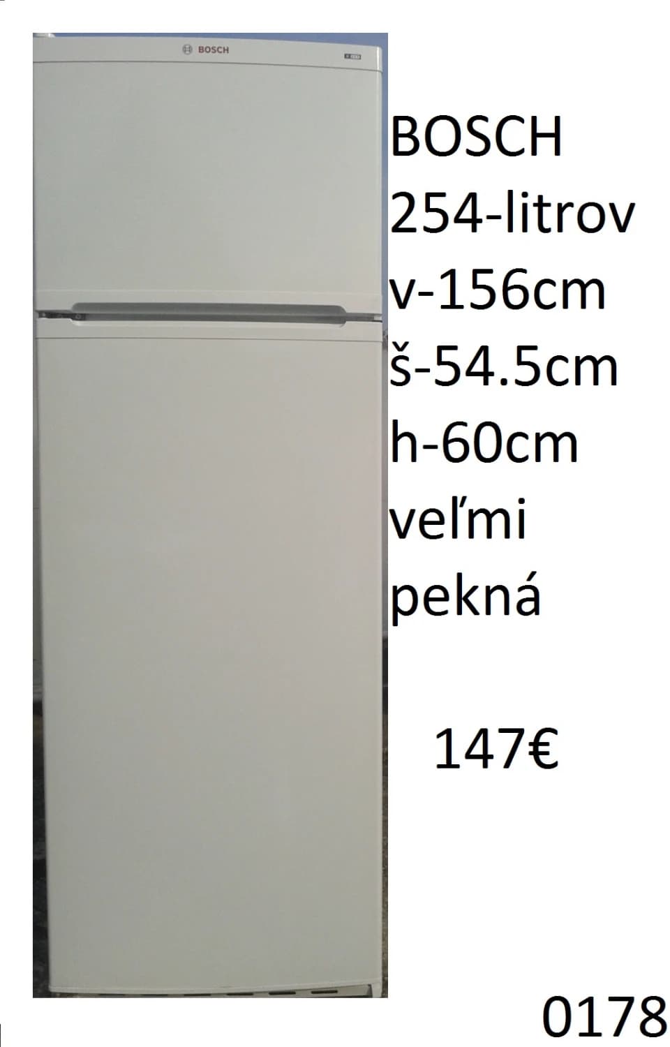 predam-chladnicku-bosch