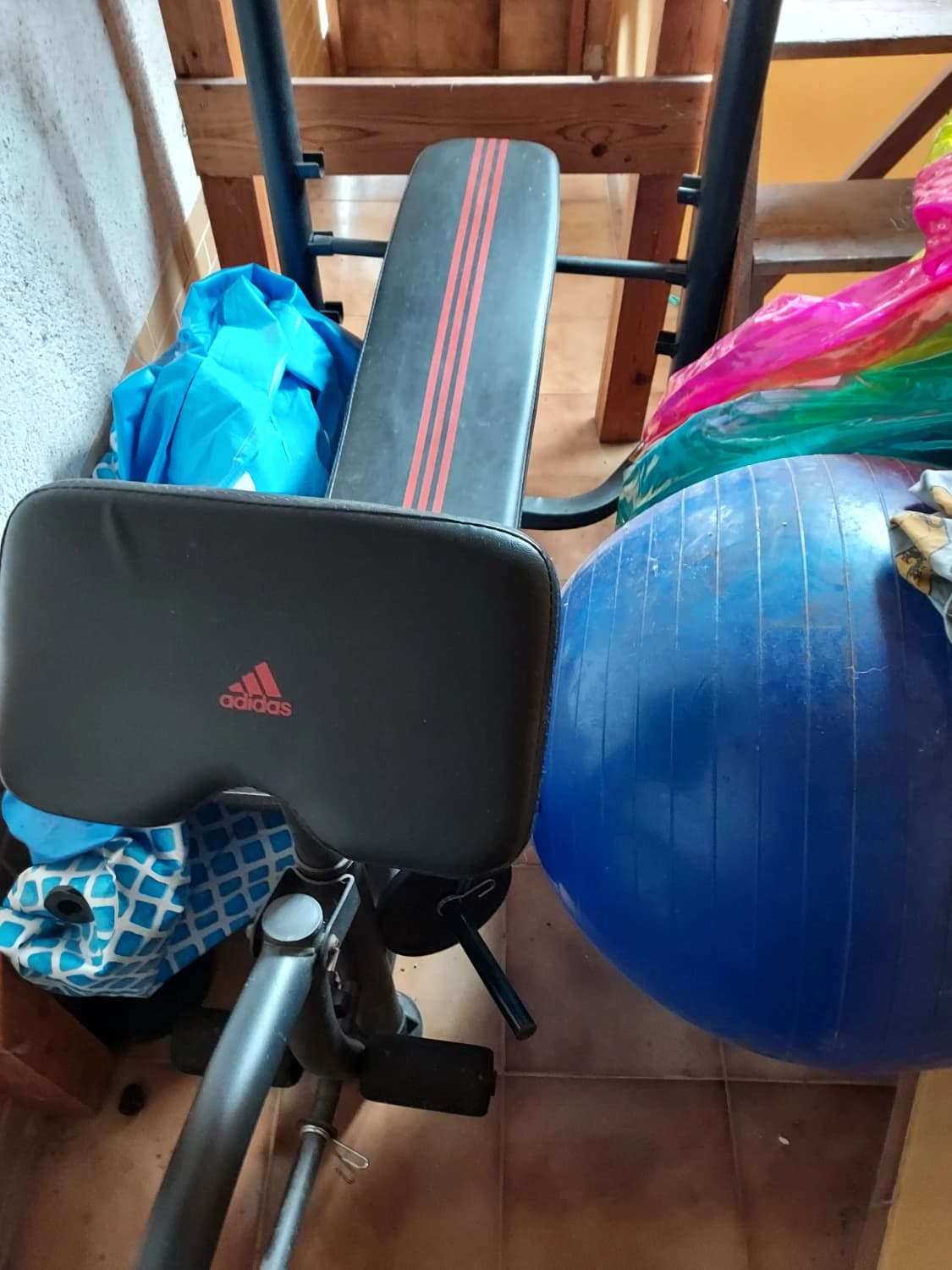 Fit lavica a činky - 1