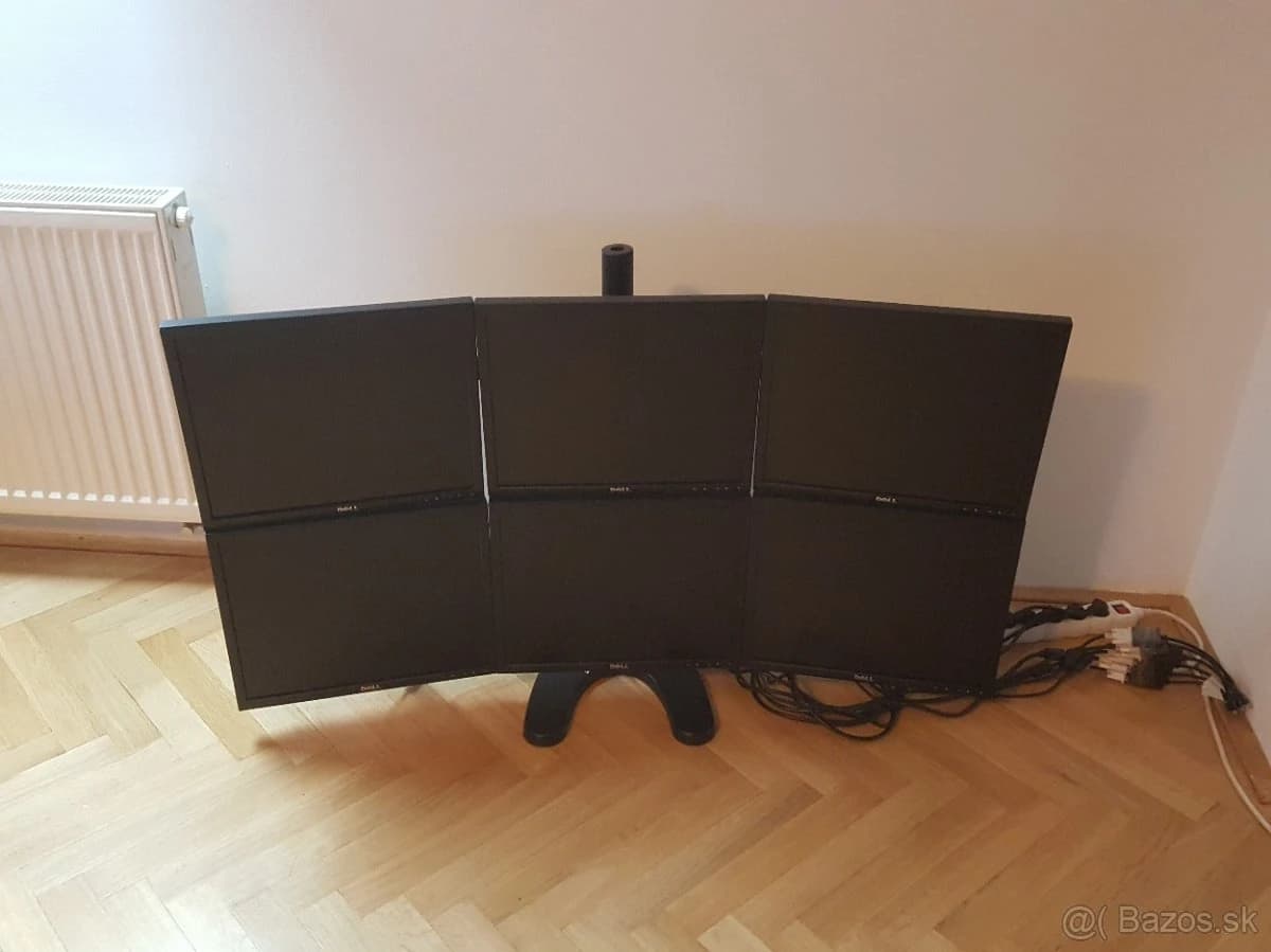 6-monitorov-dell-1920x1080-stojan-na-6-monitorov-graficka-karta-kable-a-adaptery