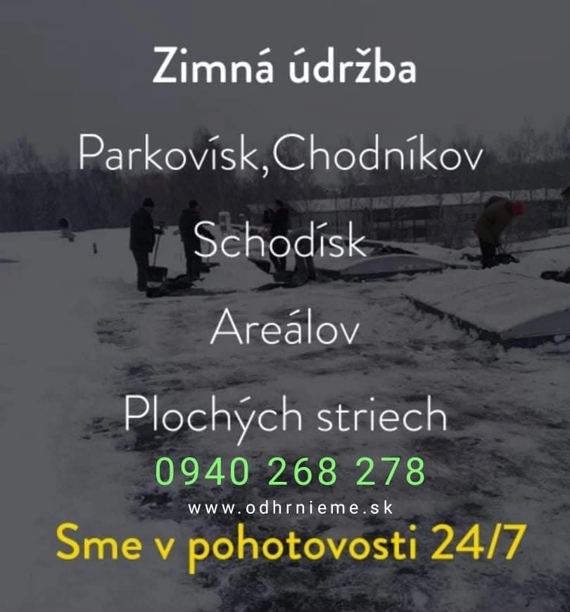 Zimná údržba / odhrnieme sk - 1