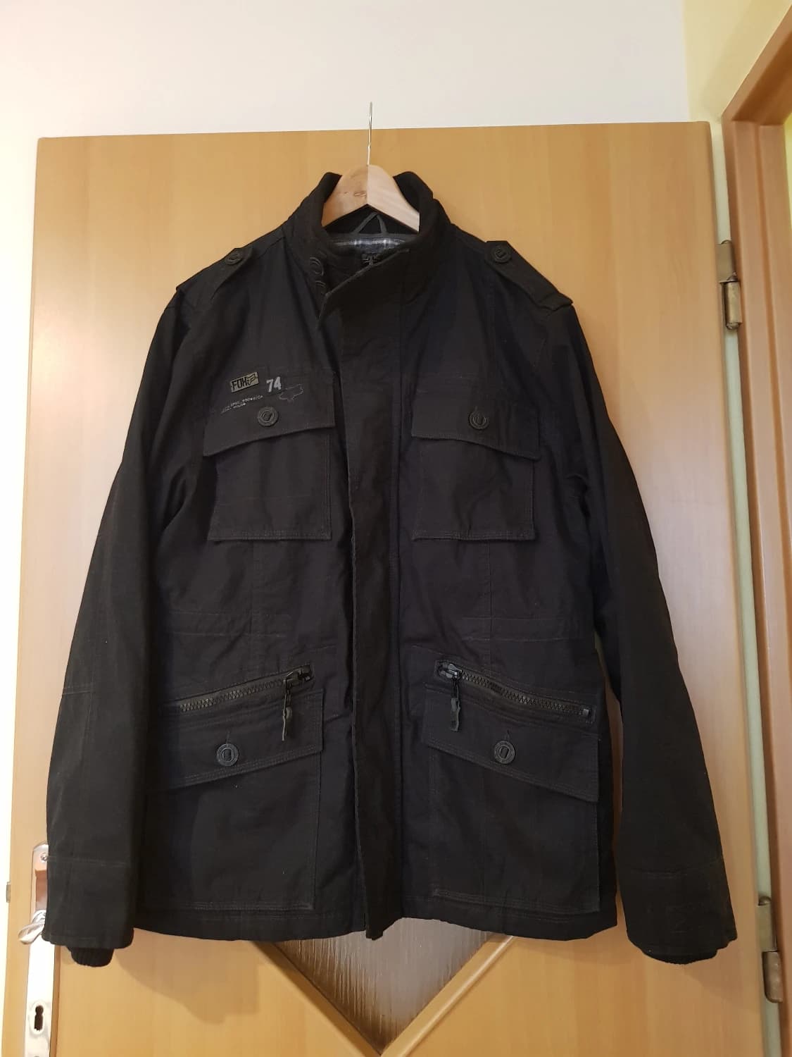 Pánska bunda Fox Maverick Jacket Black - 1