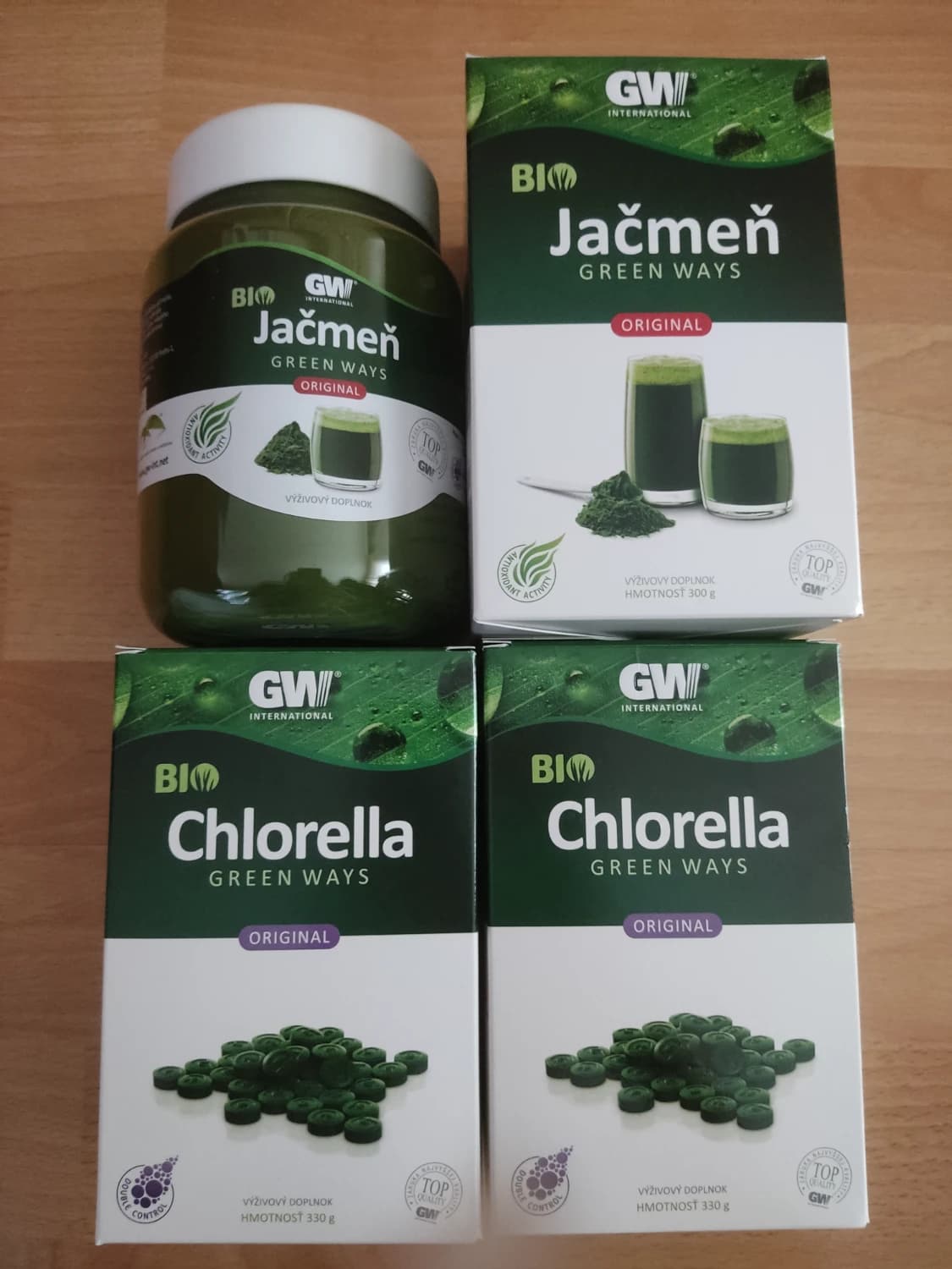 GW Chlorella a jačmeň - 1