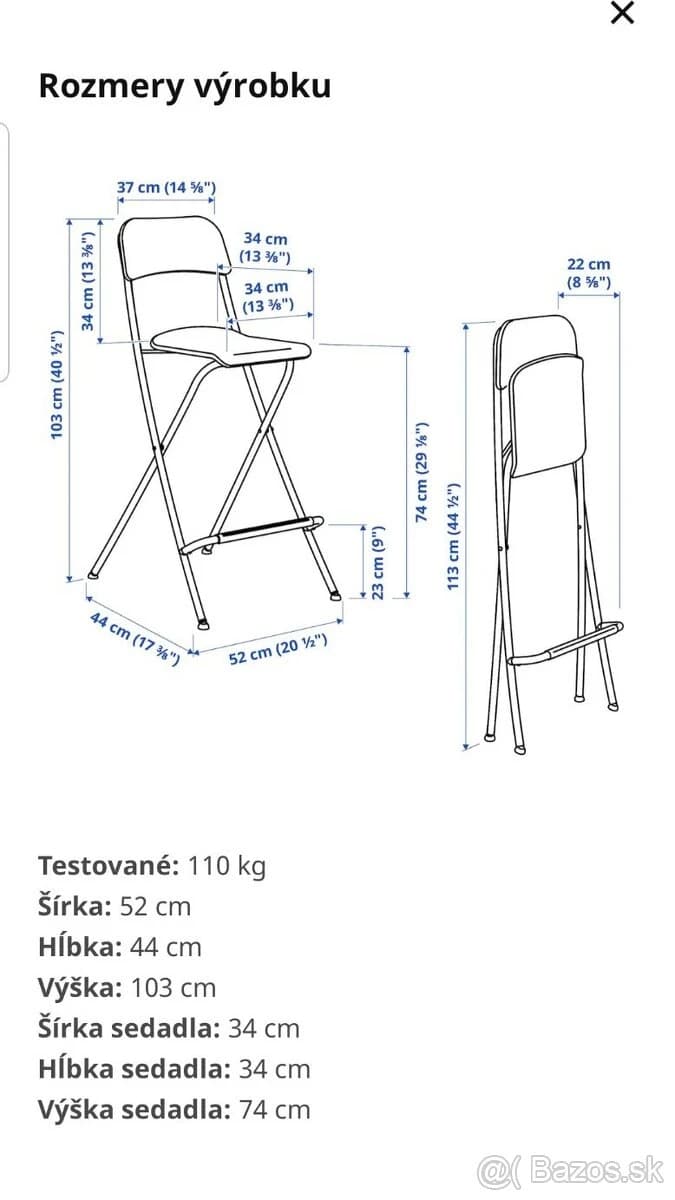 skladacia-barova-stolicka-ikea-franklin-2ks-spolu