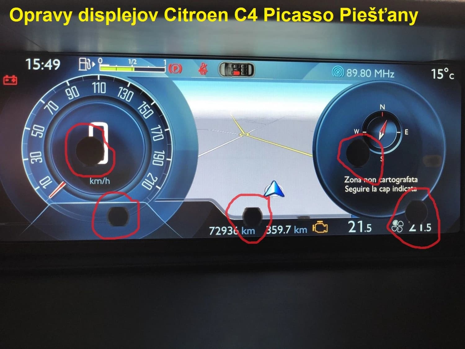 opravy-displejov-pristrojovky-citroen-c4-picasso