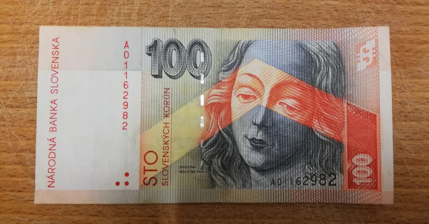 100-korunové slovenské bankovky - 1