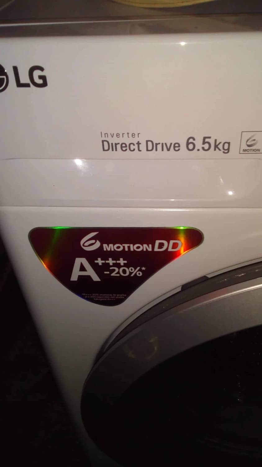LG Smart práčka 6.5kg - 1