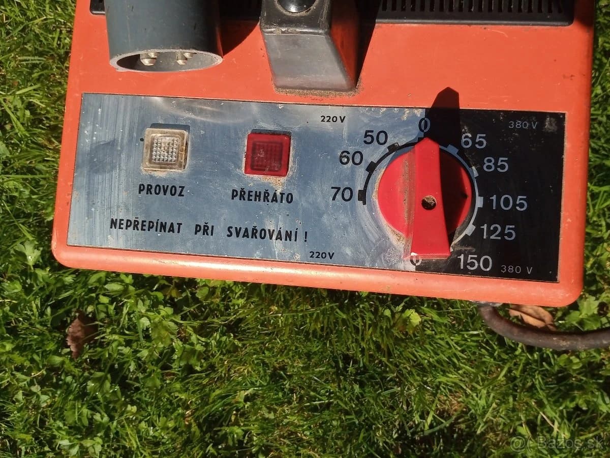 Zvárací transformátor a usmerňovač - 1