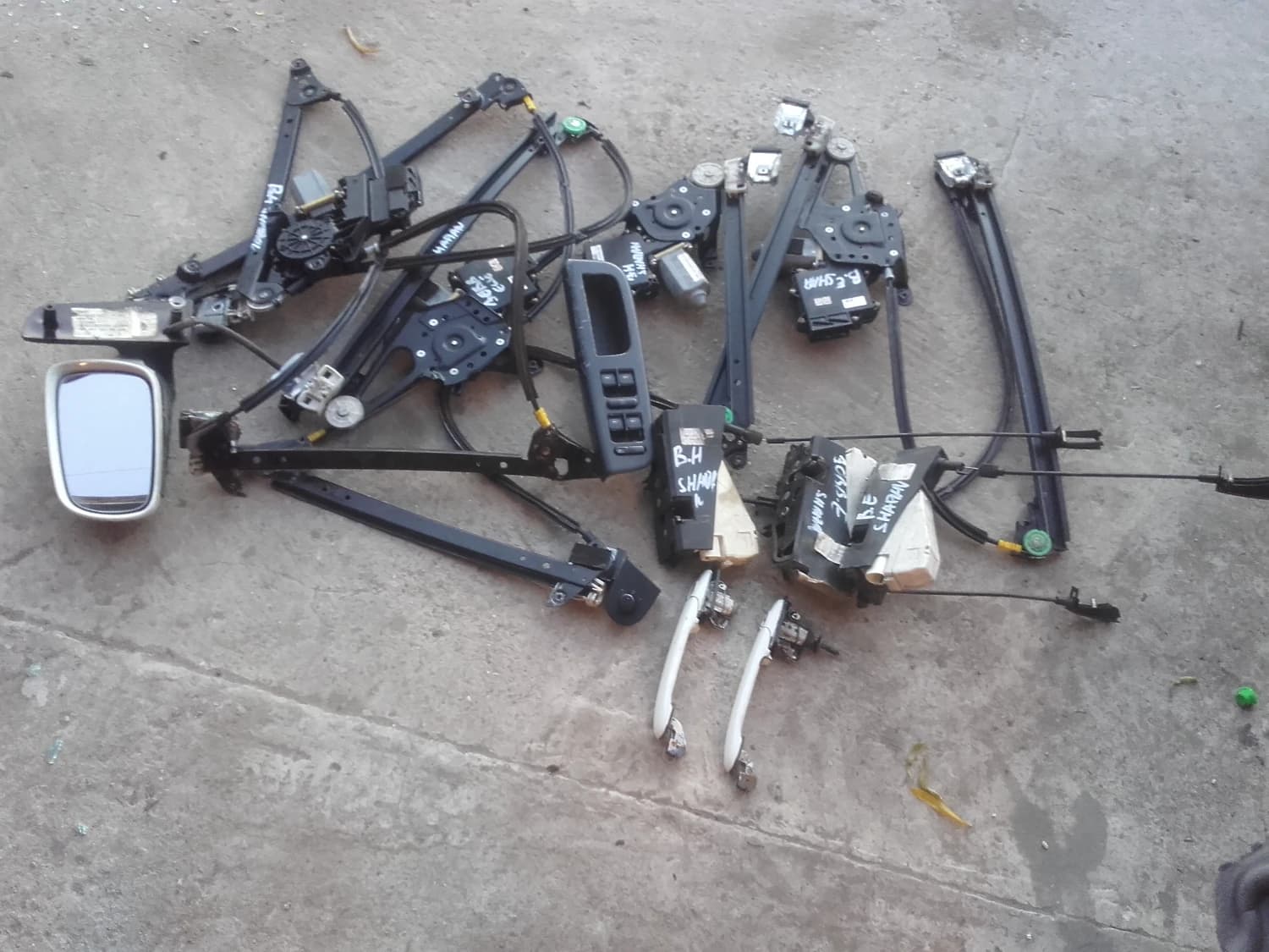 Vw sharan, Seat alhambra elektrická okenná konštrukcia - 1