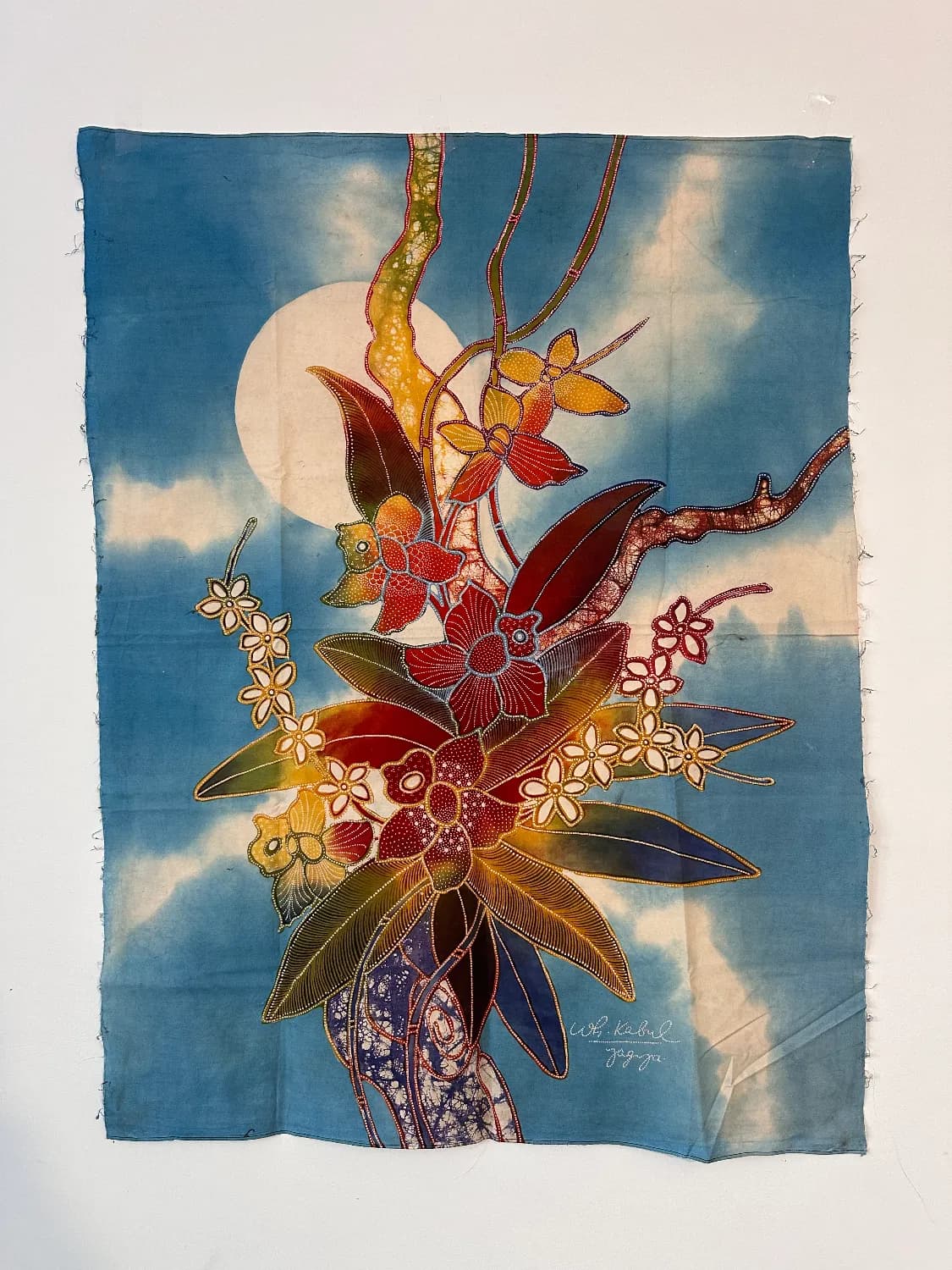 batikovy-obraz-orchidea-70x90cm-indonezia