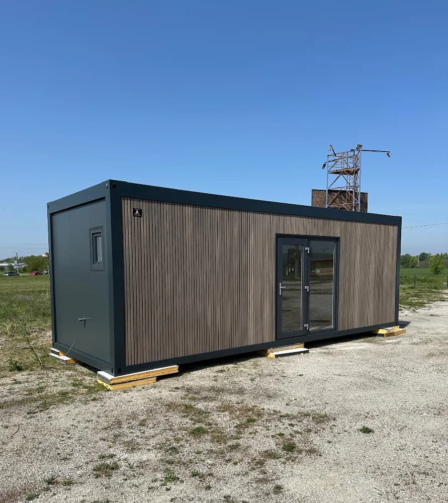 Domček na celoročne bývanie, chatka, tiny house, unimobunka, mobilny kontajner 800 cm x 290 cm - 1