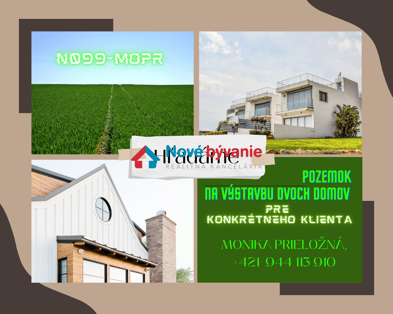 Hľadáme pozemok na výstavbu 2 domov, Žilina. /NO99-MOPR/ - 1