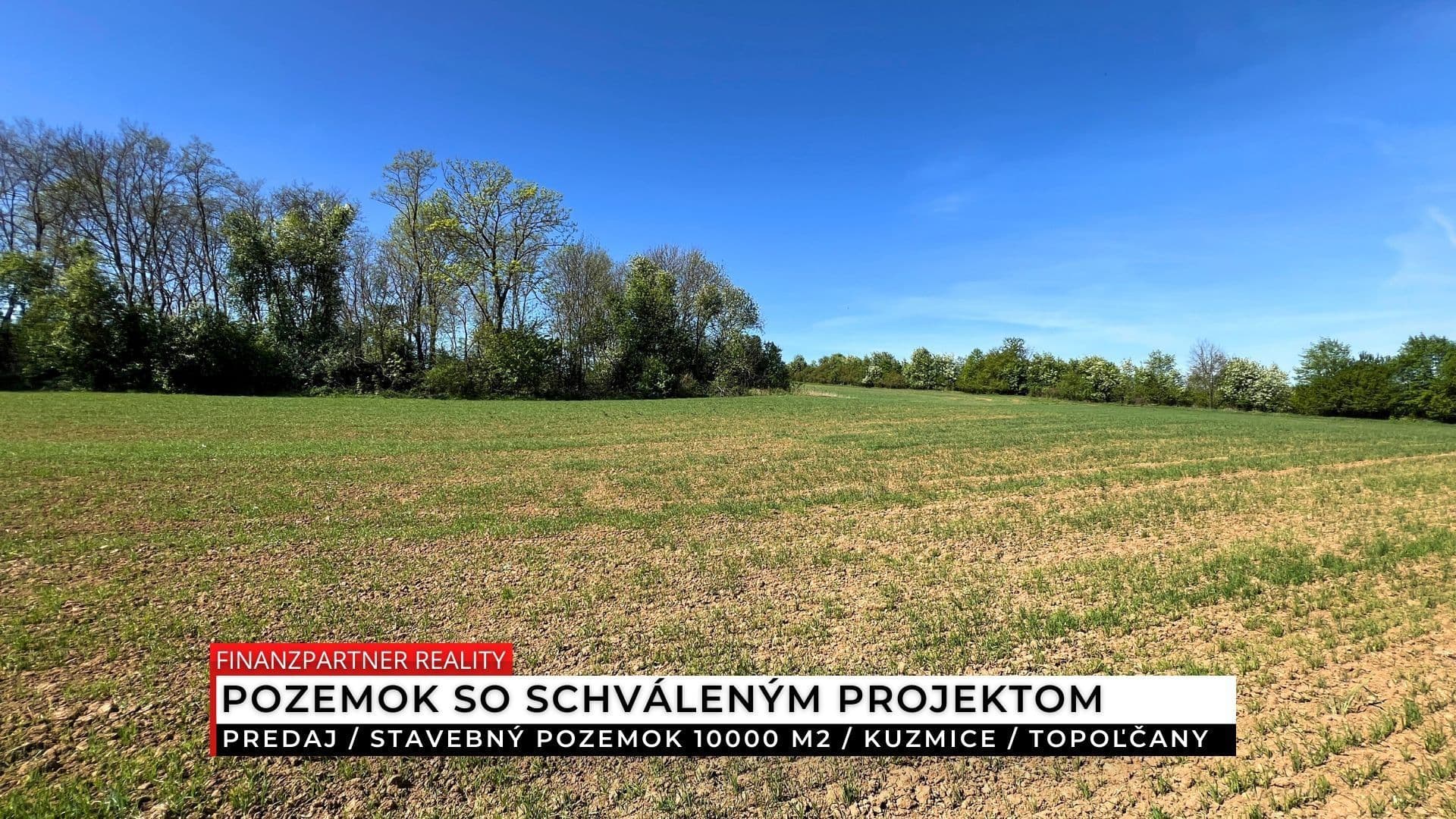 Stavebný pozemok 10000 m2, Kuzmice, Topoľčany - 1