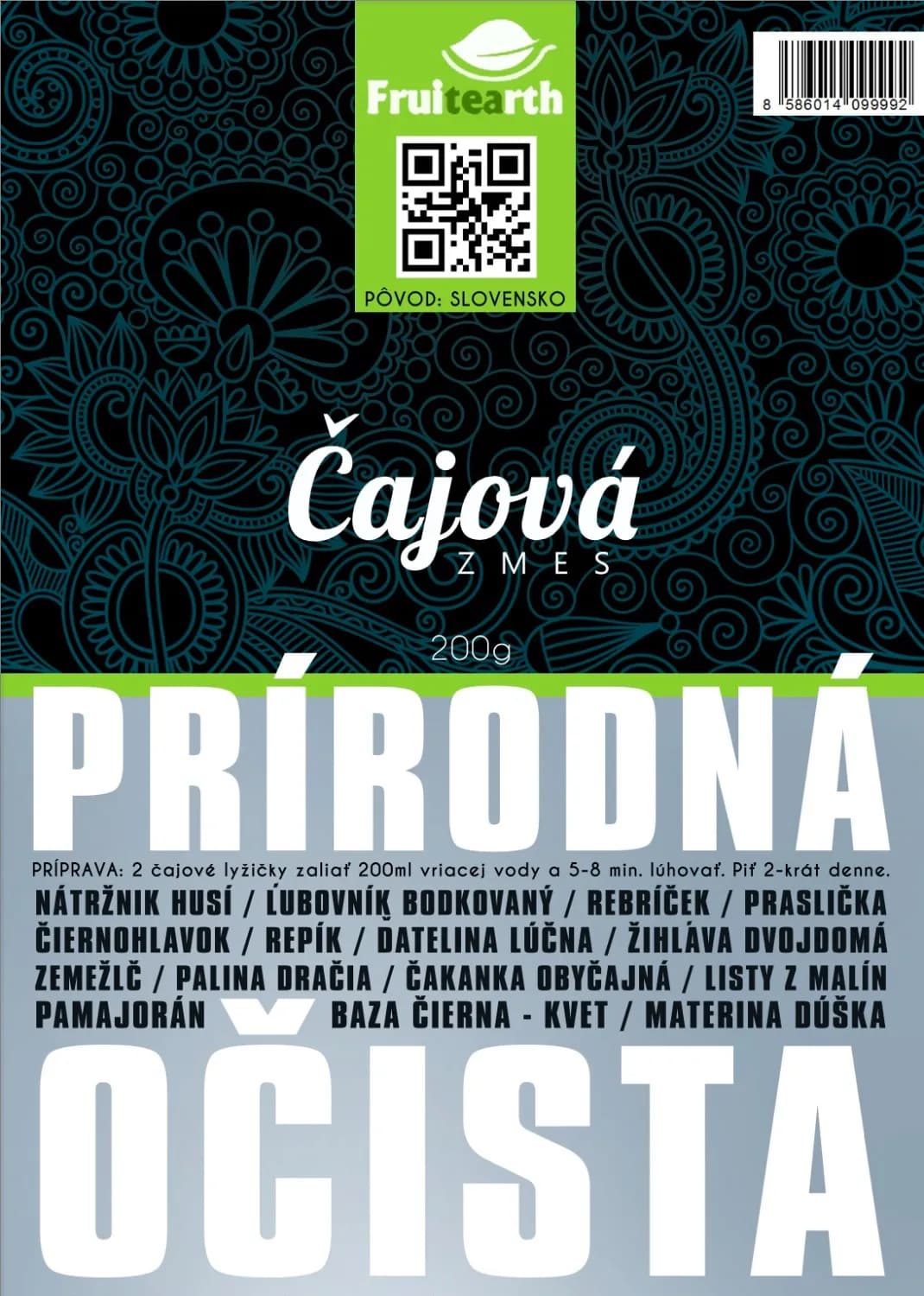 Bylinná zmes prírodna očista z 15 bylin 200g - 1