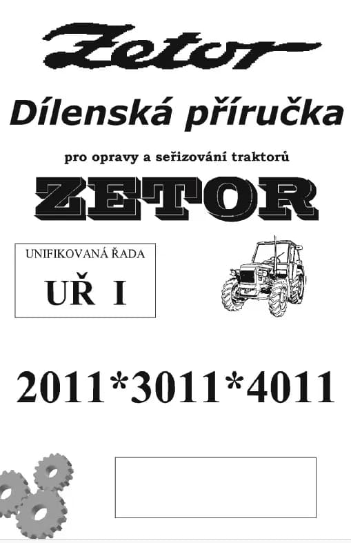 Príručka - manuál - katalóg - návod na traktory Zetor - 1