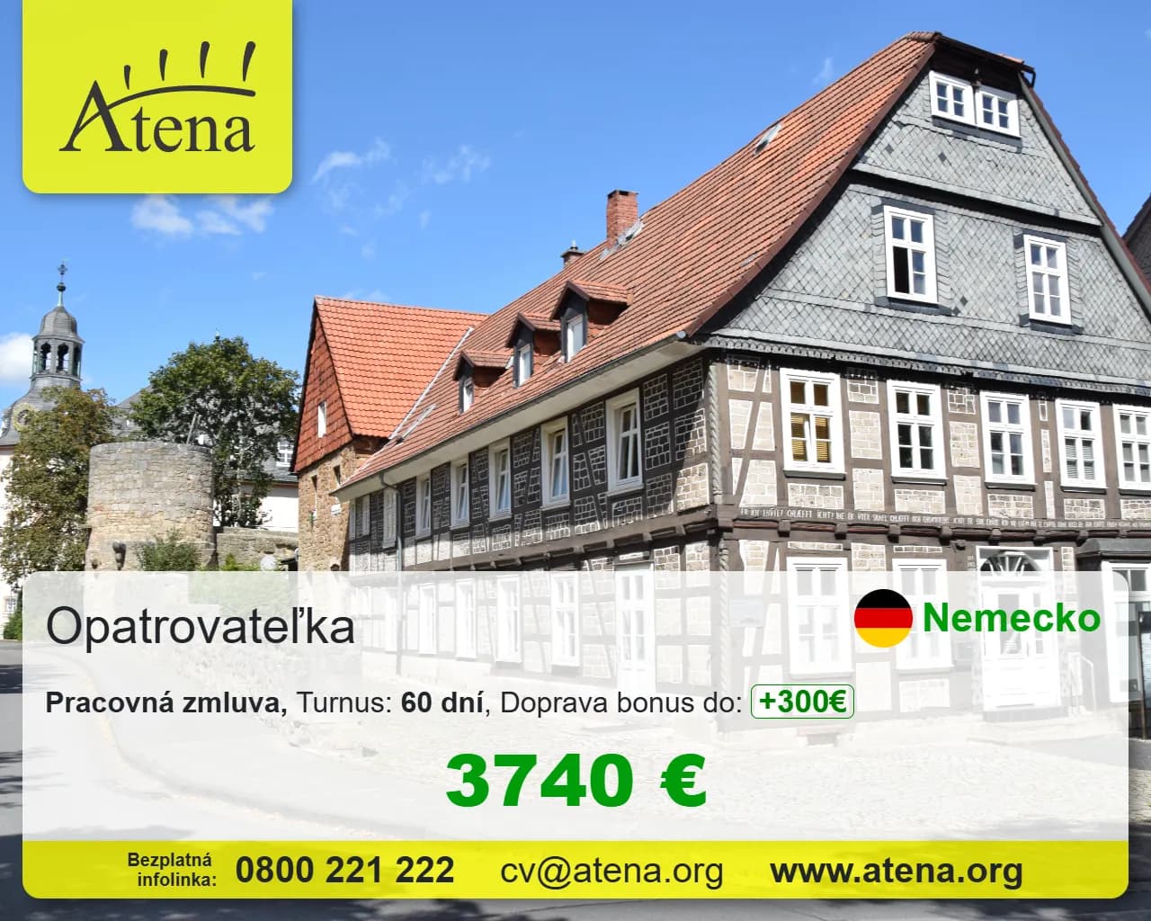 Práca pre opatrovateľky - 1