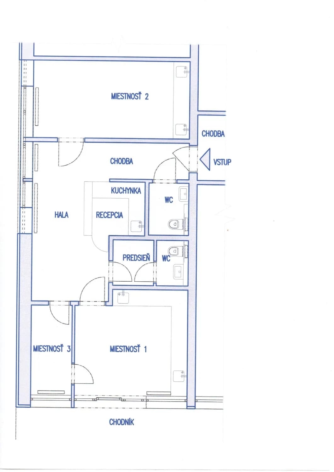 Prenájom nebytových priestorov 70m2 na ul_Ľ. Fullu, dd bratislava - 1