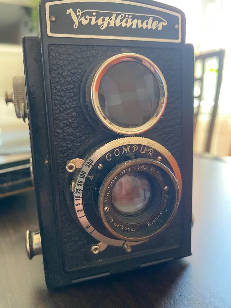 Fotoaparát VoigtlÄNder brillant compur 1933-38 - 1