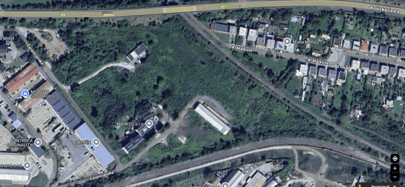 Na predaj rozľahlý pozemok o výmere 50500 m² - 1