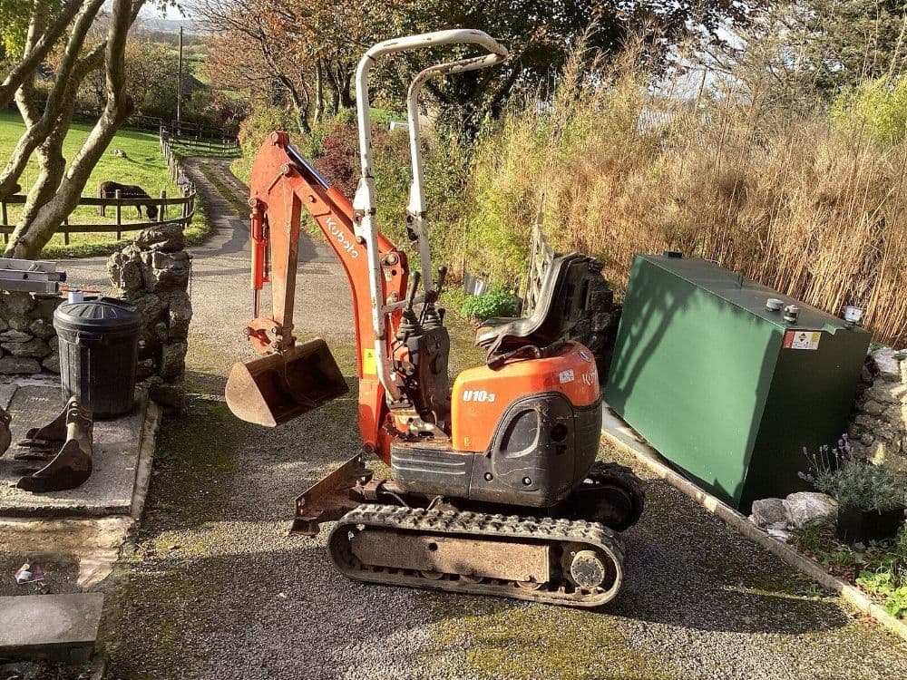 Minibager Kubota U10-UK3 - 1