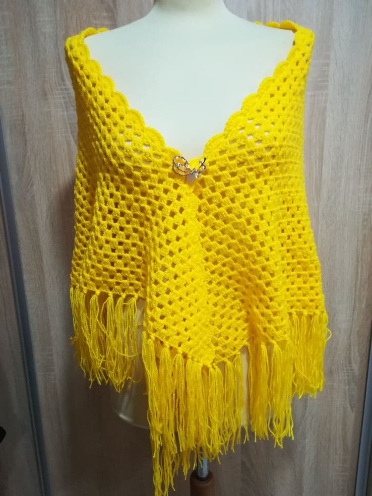 Háčkovaná šatka 55 - 1