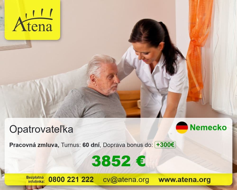 Práca pre opatrovateľky - 1