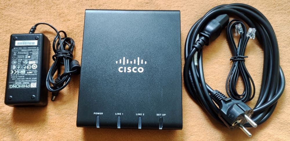 Brána VoIp cisco ata187 - 1