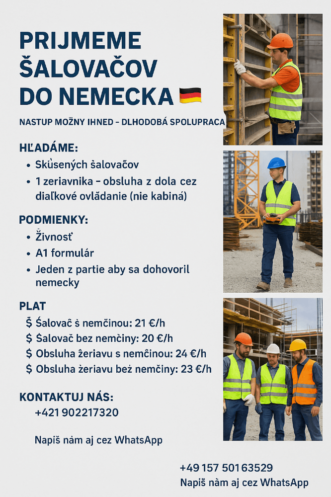 Šalovači do Nemecka - 1