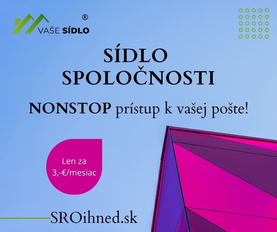 Virtualne sidlo Bratislava - 1