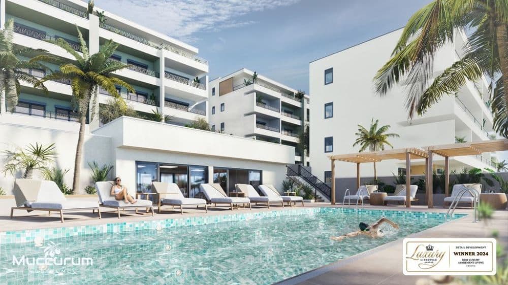4 izb. Chorvátsko, Makarska, 122m2, terasa, p. 5/5, novostavba - investícia - 1