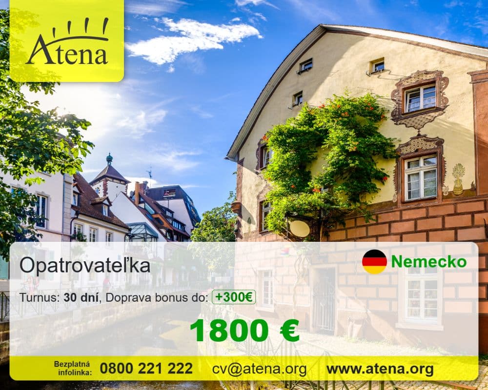 Práca pre opatrovateľky - 1