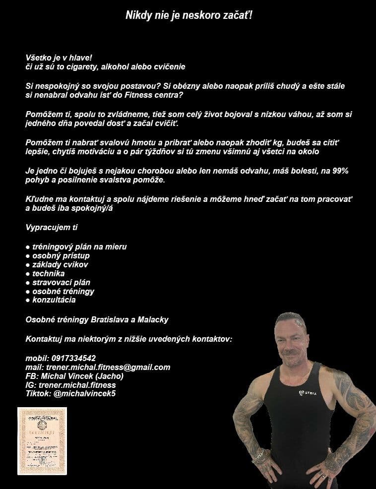 Osobný fitness tréner - 1