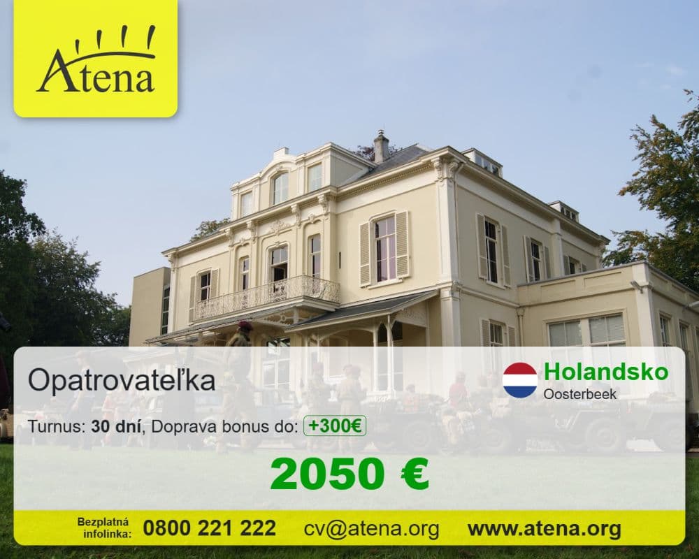 Práca pre opatrovateľky - 1