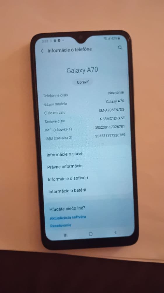 Samsung A70 - 1
