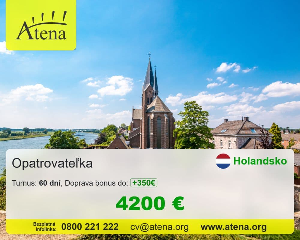 Práca pre opatrovateľky - 1
