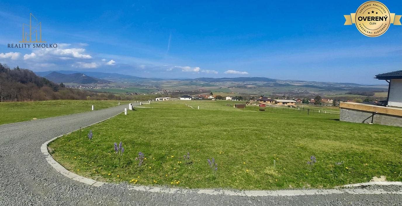 Na predaj Pozemok na výstavbu domu v obci Okružná, 619 m² - 1