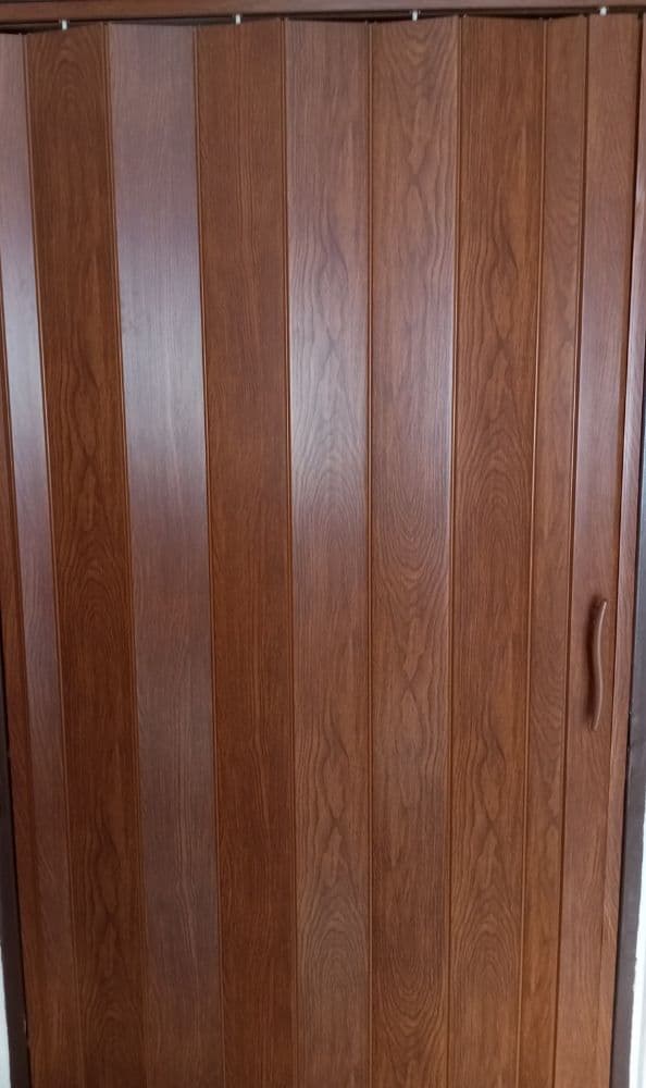 Skladacie dvere Accordion door orech svetlý - 1