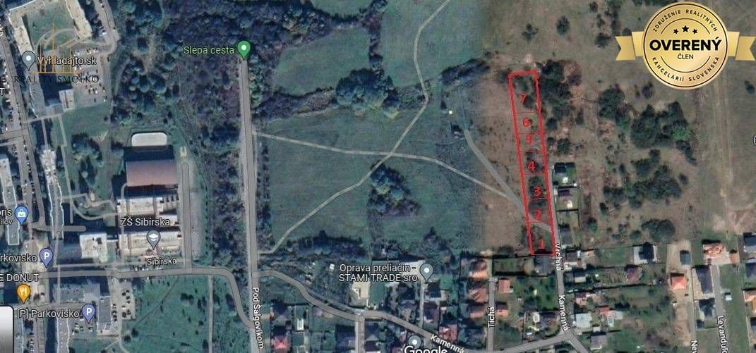 Exkluzívne - 7 Investičných (IBV) pozemkov v Ľuboticiach - 1